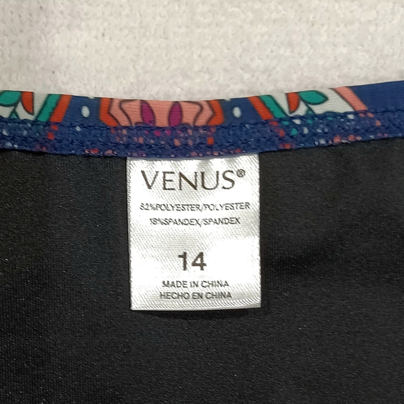 VENUS Adore Me Paisley Print Bikini Set, Top Size DD, Bottom Size 14 - Picture 16 of 16